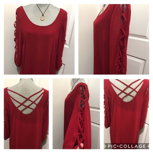 3 Hearts Dresses & Skirts - 3 Hearts Dress w/ Birdcage Detail🔆EUC🔆